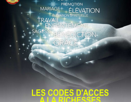 LES CODES D’ACCÈS A LA RICHESSE