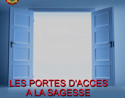 LES PORTES D'ACCÈS À LA SAGESSE
