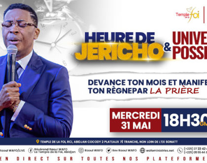 HEURE DE JÉRICHO & UNIVERS DU POSSIBLE 31 MAI 2023