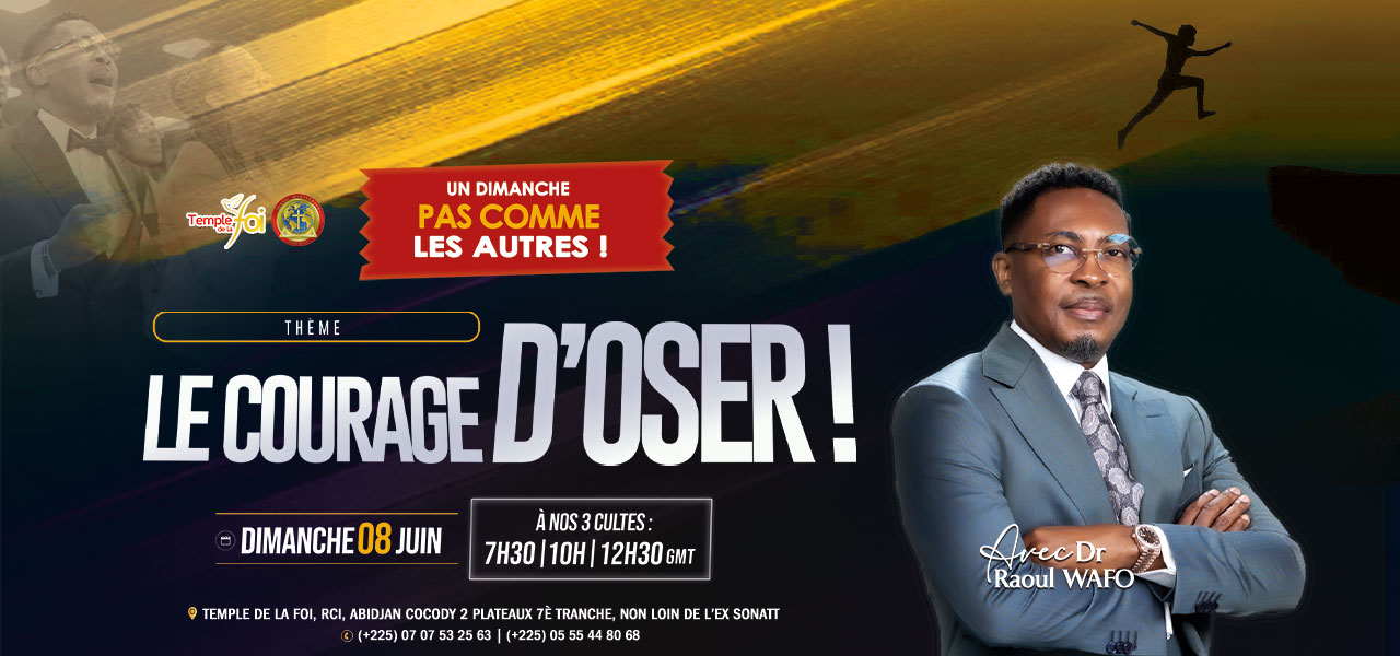 Un dimanche pas comme les autres. Le 08 juin 2025 au Temple de la Foi.