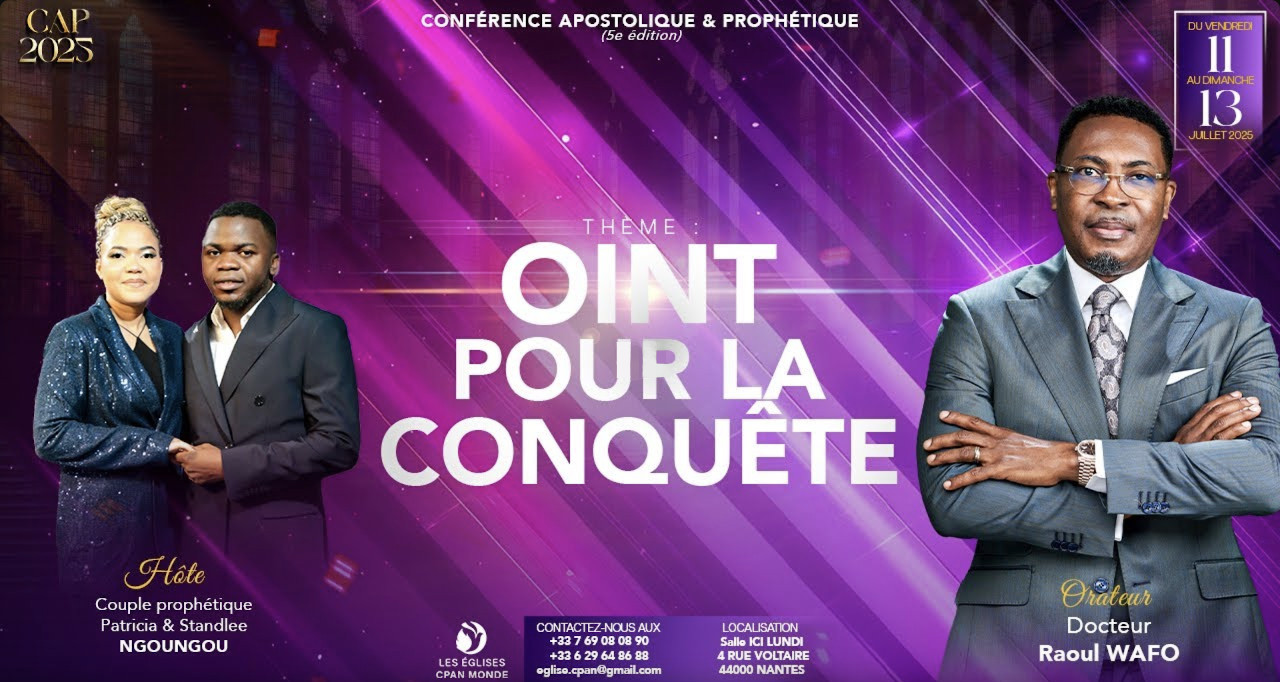 Conférence Apostolique docteur Raoul Wafo
